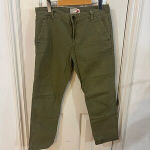 Current/Elliott Olive Boot Cut Pants